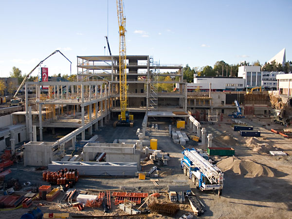 Kauppakeskus Willan rakennusty&ouml;